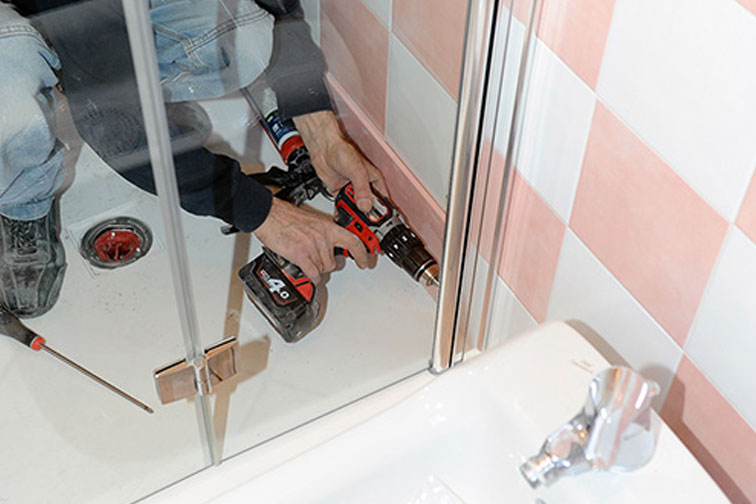 Sovrapposizione vasche da bagno